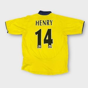 Vintage Arsenal 2003-04 Thierry Henry Nike Soccer Jersey